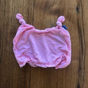 KicKee Pants pink knotted hat